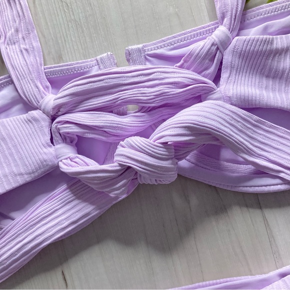 L*Space Lilac Bikini TOP - Picture 10 of 15